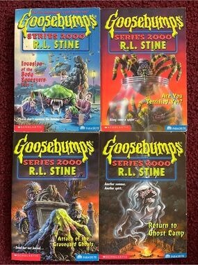 Vintage Goosebumps books Series 2000s First Edition books R.L. Stine 90s